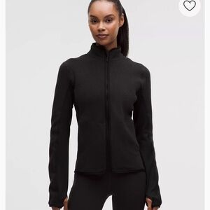 Lululemon-Tumbled Fleece Running Jacket-NWT
